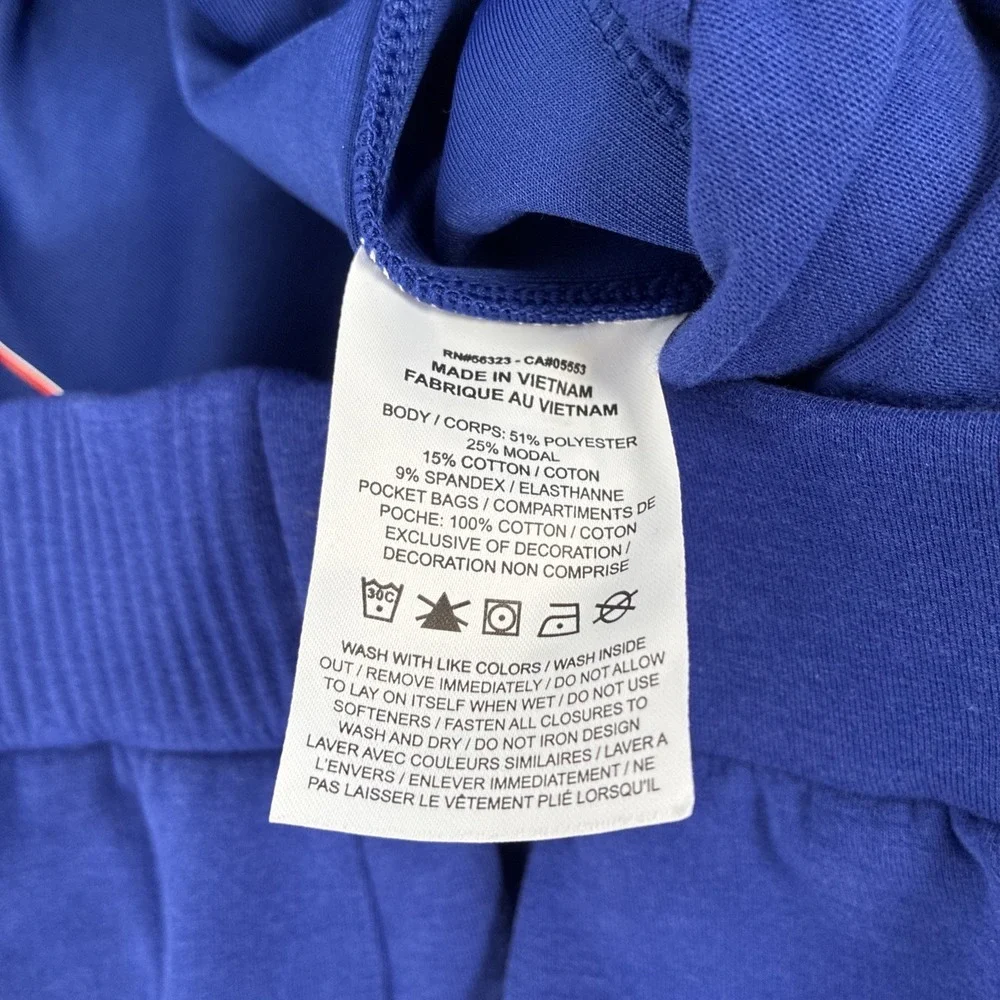 New Nike 24.7 Impossibly Soft Fleece Mens Pants Medium HQ6970 455 Blue NWT $110